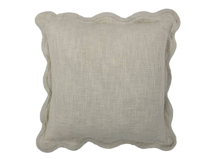 Kissen JULIETTE 40x40cm grau unifarben