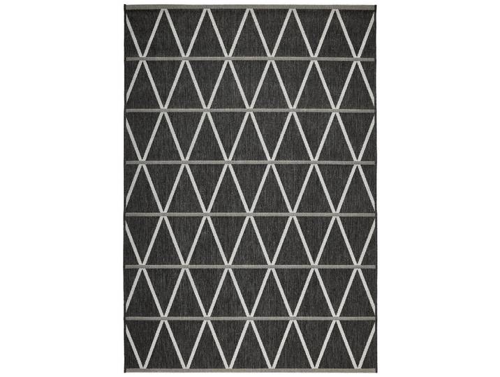 Novel Outdoorteppich, Schwarz, Textil, Raute, rechteckig, 120x170 cm, Teppiche & Böden, Teppich, Outdoorteppich