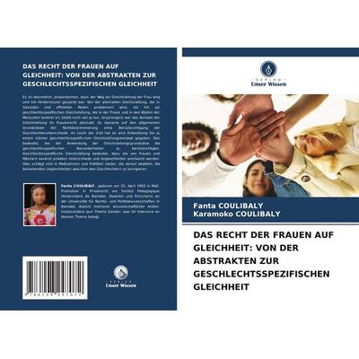 Das Recht der Frauen Auf Gleichheit: von der Abstrakten Zur Geschlechtsspezifischen Gleichheit, Taschenbuch von Fanta Coulibaly,Karamoko Coulibaly,