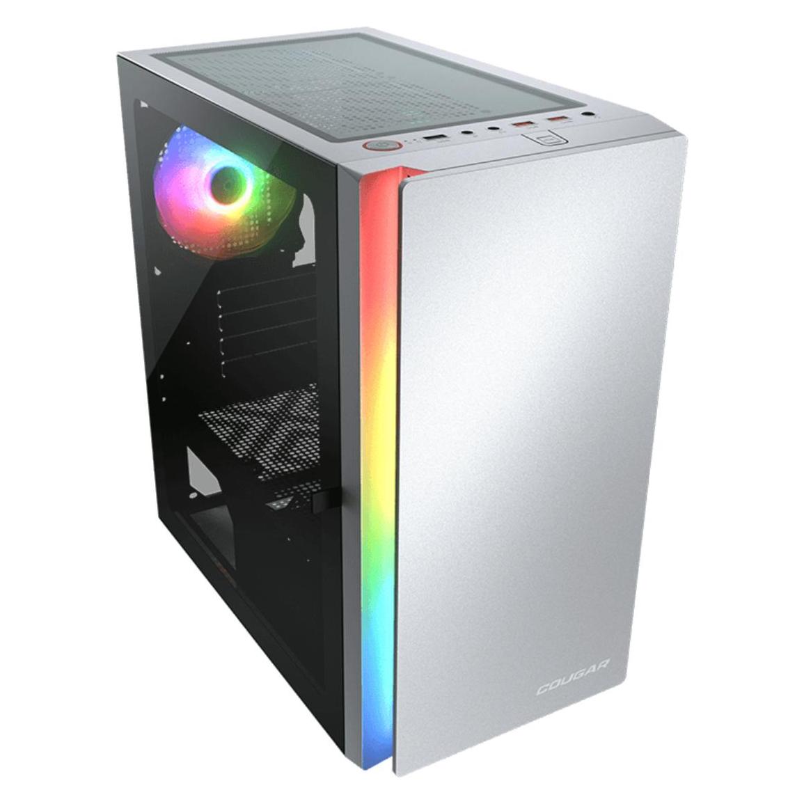 Cougar Purity RGB White | PC Case (mATX, Mini-ITX) (CGR-5PC4W-RGB)