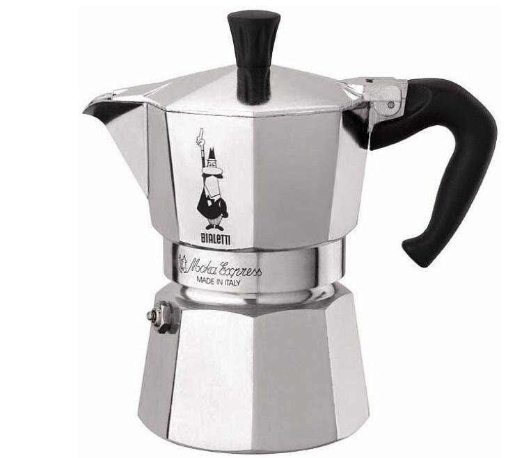 Bialetti Moka Express - silber - Aluminium - für 12 Tassen 1166