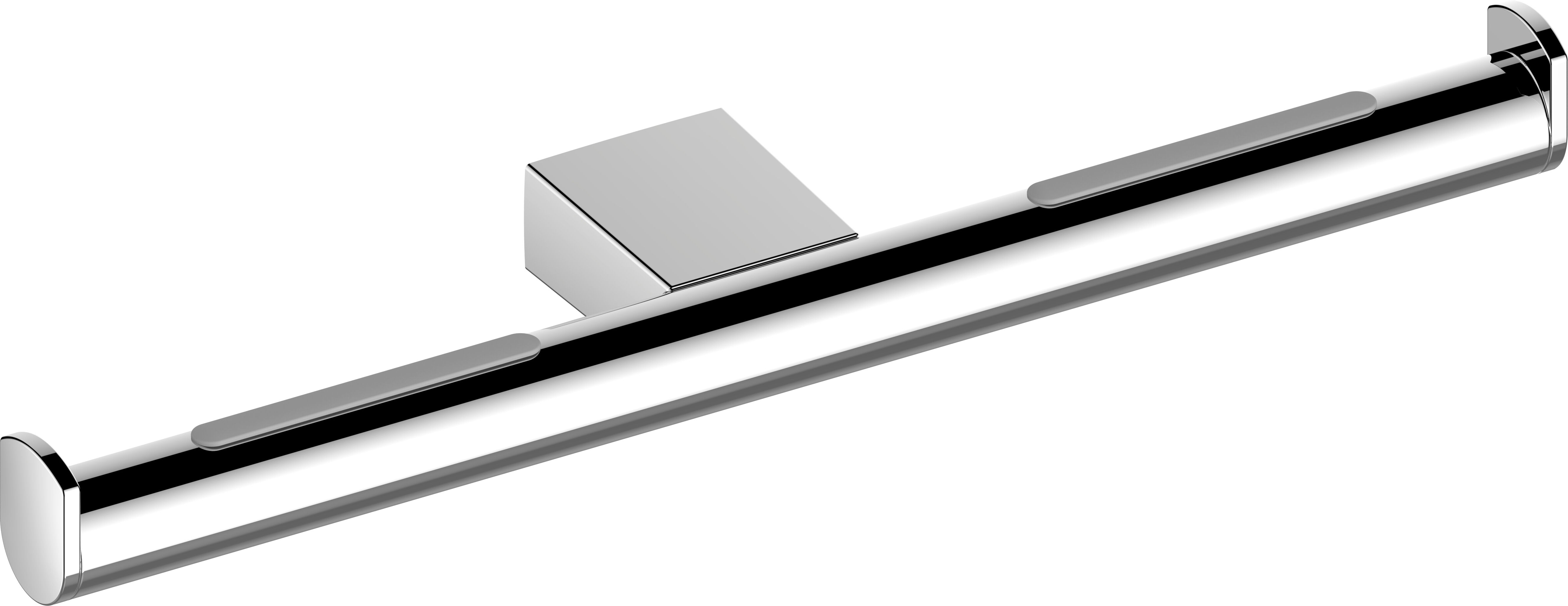 Keuco porte-papier hygiénique Plan 149630170003 argent anodisé, double