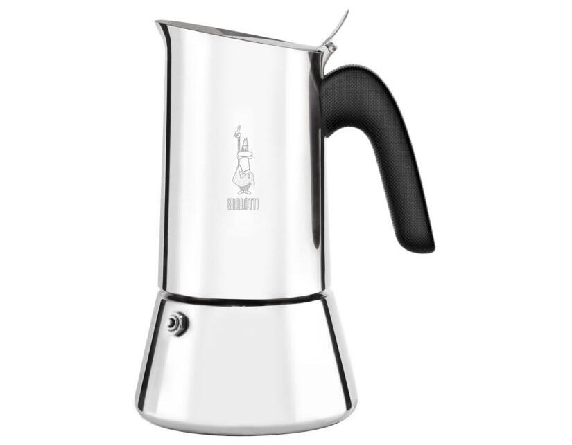 Bialetti Venus - Espressokocher - Edelstahl - silber - für 2 Tassen (nicht für Induktionsherde geeignet!) 7252