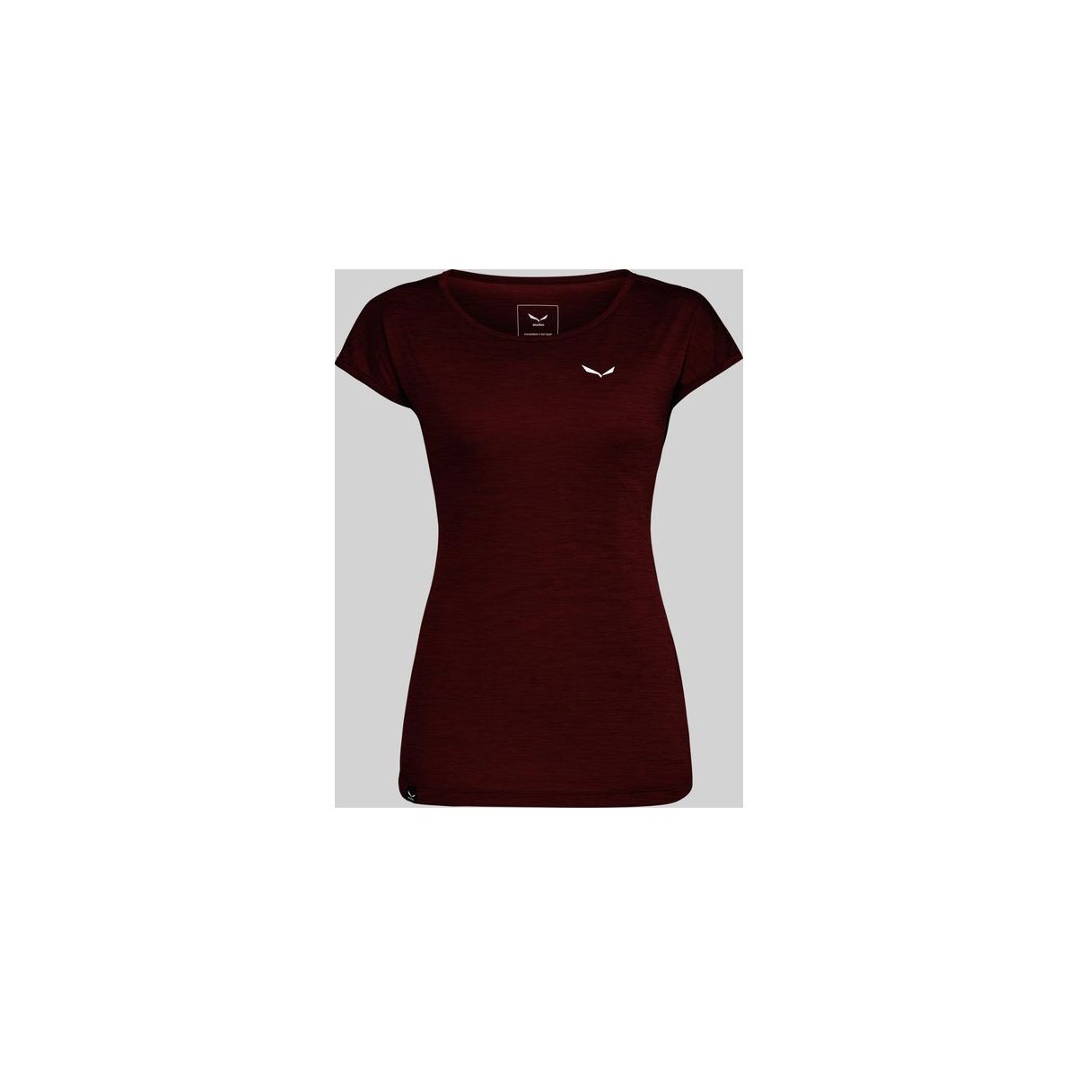 Salewa Puez Melange Dry'ton W Short Sleeve Tee etruscan red melange (1986) 36 00-0000026538-1986-36