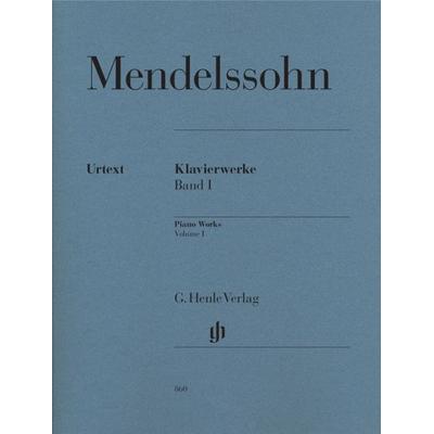 Felix Mendelssohn Bartholdy - Klavierwerke, Band I -