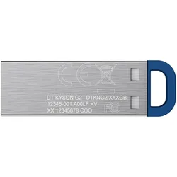 Kingston USB-Stick 256GB DataTraveler Kyson USB 3.2 (256 GB, USB-A), USB Stick, Silber