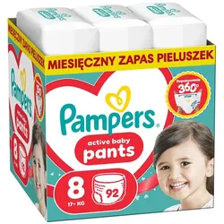 Pampers Pants Size 8 92 Pieces (Gr. 8, 92 Stk.)