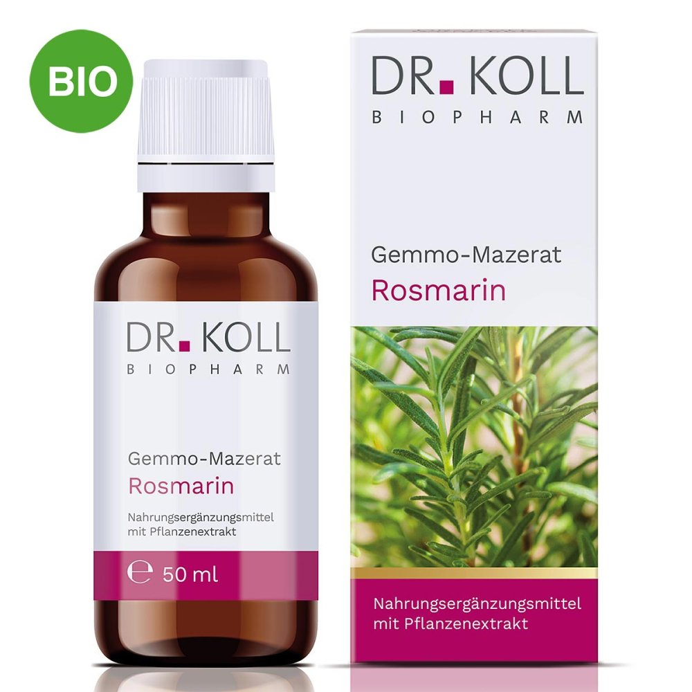 Dr. Koll Biopharm GmbH Dr. Koll Gemmo-Mazerat Rosmarin Tropfen 20059975