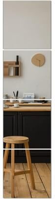 Fusion Finds Shatterproof Full Length Mirror Frameless Acrylic Wall Mirror For Bedroom And Home Gym silver