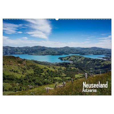 Neuseeland (Wandkalender 2027 DIN A2 quer), CALVENDO Monatskalender