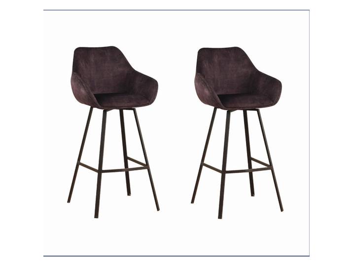 Mid.you Barhocker-Set, Anthrazit, 55x109x57 cm, Sitzfläche 180° drehbar, automatische Rückholfunktion, Esszimmer, Barmöbel, Barhocker