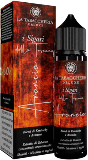 La Tabaccheria I Sigari Della Toscana Arancia Deluxe Liquido Shot 20ml Tabacco Kentucky Arancia