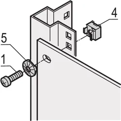 Schroff 19"-Zubehör mechanisch, Serverschrank Zubehör