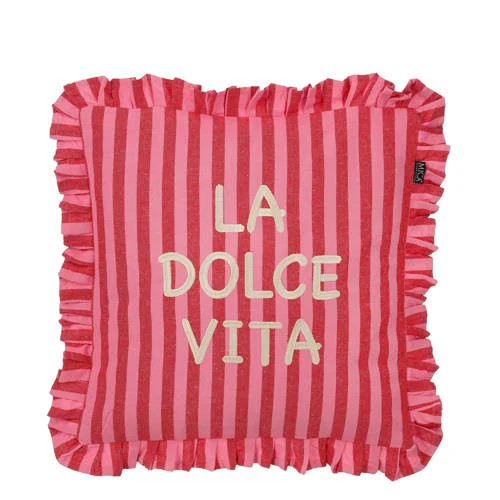 Mica Decorations sierkussen La Dolce Vita 45 x 45 cm