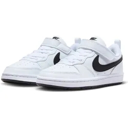 NIKE Court Borough Low Recraft Sneaker jüngere Kinder 104 - white/black 33