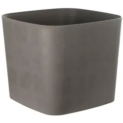 Garden ID, Blumentopf, Quadratischer Blumentopf – – Swing Square – 16 l – 30 x 30 x 25 cm – Torf (30 x 30 x 25 cm)