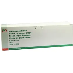 Krepppapierbinde 8 cmx4 m 20 St