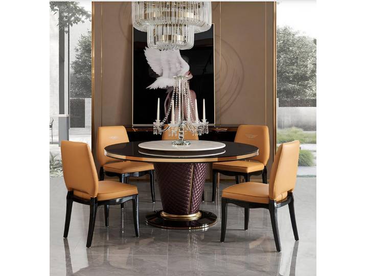 JVmoebel Essgruppe Elegantes Designer Esszimmermöbelset in modernem Design, Made in Europa