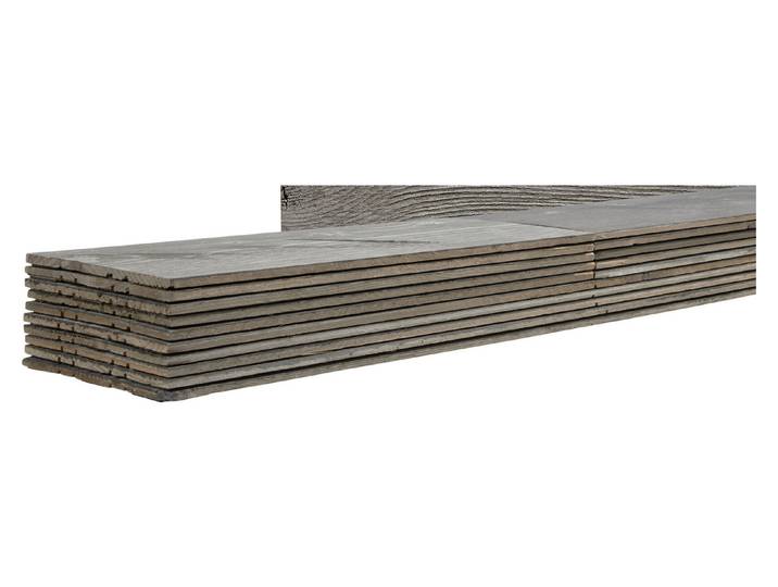 Selbstklebender Holz-Wandbelag C19-Sägeschnitt Grau 900x128mm