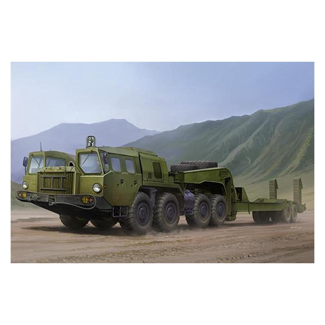 Trumpeter MAZ7410 Tractor W/CHMZAP-5247G (01056)
