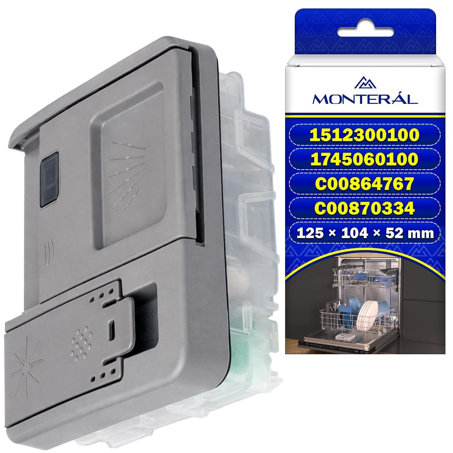 Vaatwastabletten dispenser met originele codes