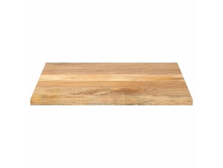 KTHLBRH Tischplatte 80 x 80 x 2,5 cm Mango Massivholz Rustikales Design, leicht zu reinigende Oberfläche, einzigartige Maserung, ideal zum Auffrischen von Tischen