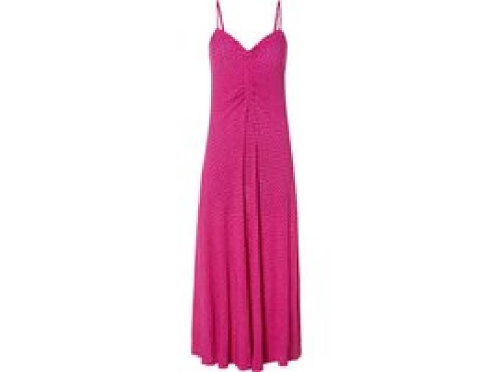 ESMARA® Robe mi-longue femme (Rose et imprimés)