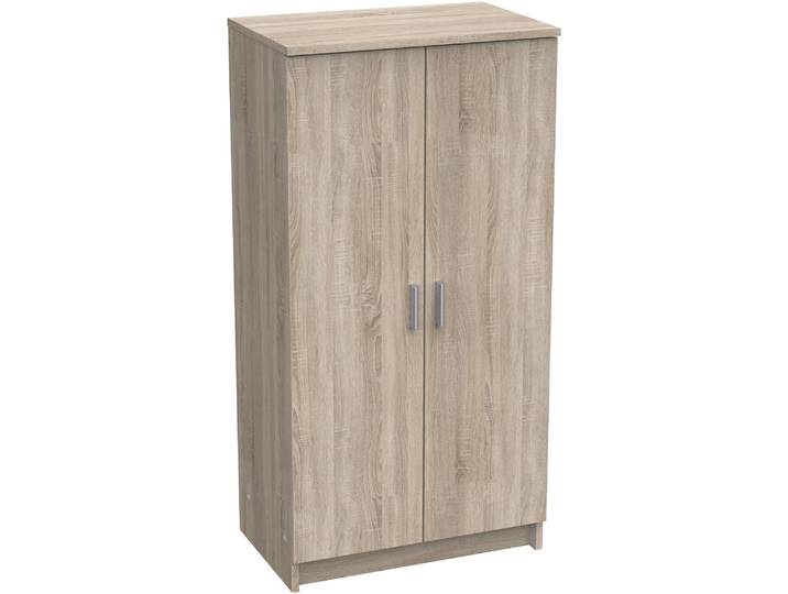 Schuhschrank DEMEYERE GROUP SHOES Schuhschrank 2 türig , braun (sonoma eiche), B:54,6cm H:108,4cm T:35,3cm, Holzwerkstoff, Schränke, Schuhschrank, viel Stauraum für alle Arten von Schuhen
