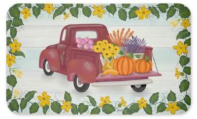 "Stupell Going To Market Harvest Printed Anti-Fatigue Floor Mat, design by Darlene Seale, 30""x18"""