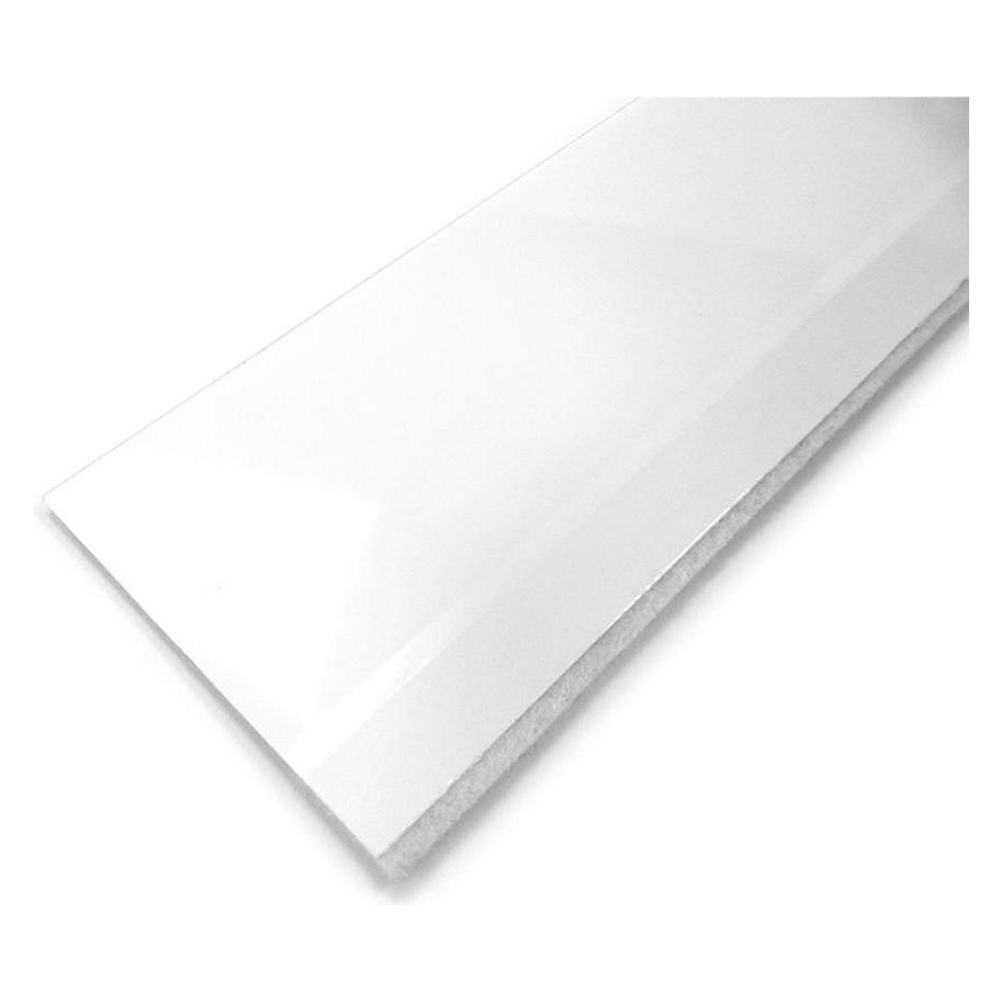 GEKO Adhesive flexible pvc doorbottom with brush 1 m white (49434213)