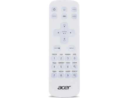Acer Consumer Universalfernbedienung 25 Tasten Weiß (MC.JQ011.005)