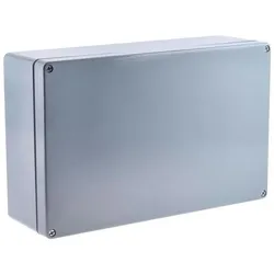 RS PRO Grey IP66 Enclosure 400x250x120mm (Gehäuse), Elektronikzubehör + Gehäuse, Grau