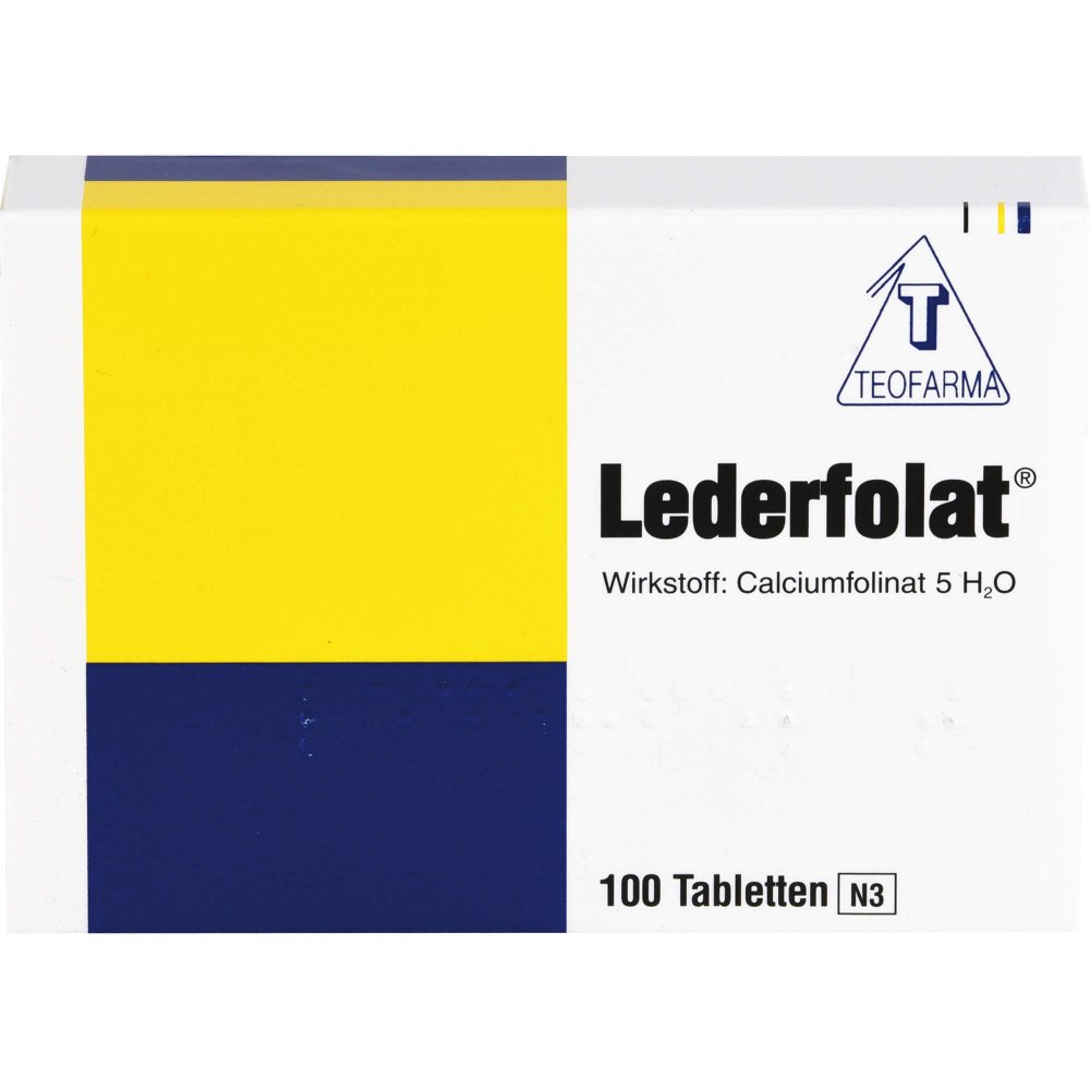 Teofarma s.r.l. Lederfolat Tabletten 04900628