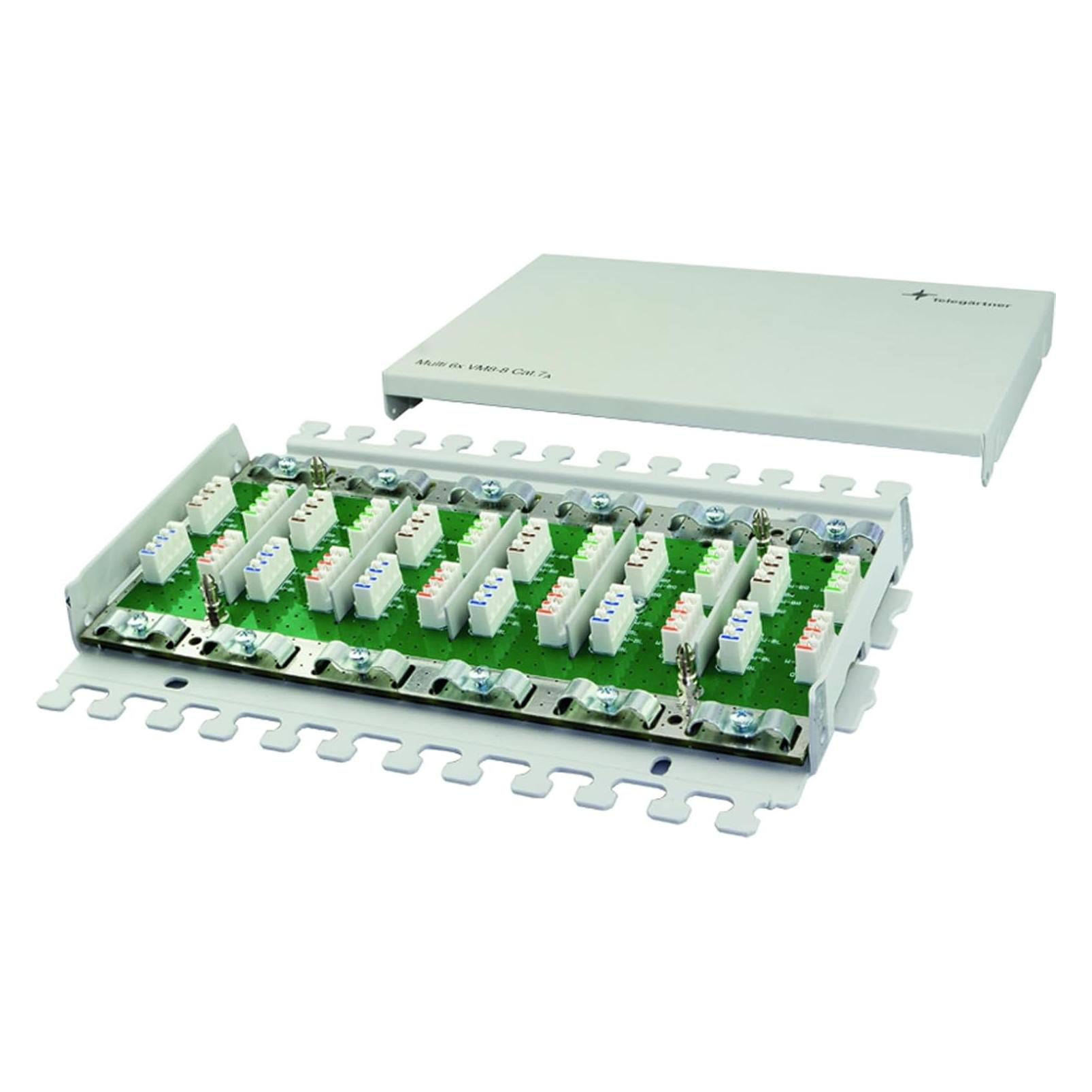 Telegärtner Connection Box Port CAT 7 (Kunststoffkabelbinder, 160 mm, 1 Stk.) (J00060A0071)