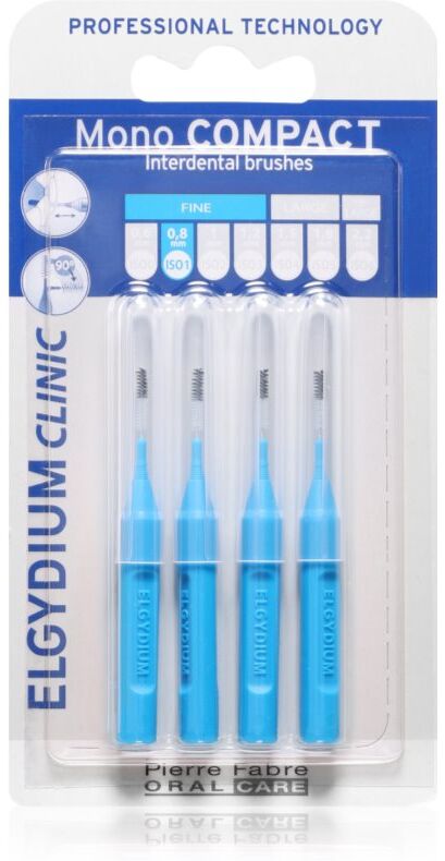 Elgydium Mono Compact brossettes interdentaires Blue 4 pcs