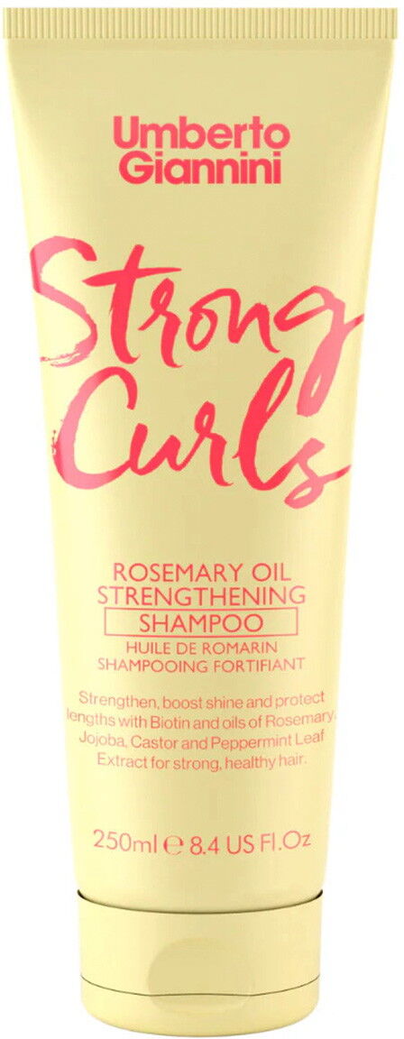 250ml Umberto Giannini Strong Curls Rosemary Oil Shampoo
