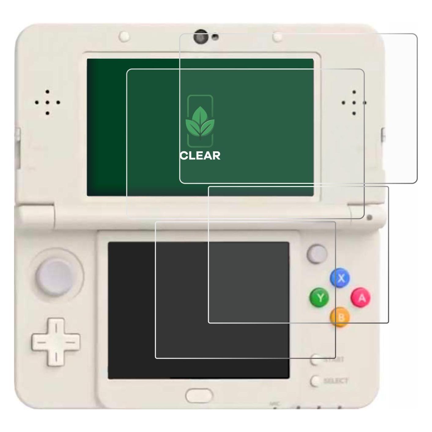 ScreenLeaf Schutzfolie für Nintendo New 3DS Displayschutz Display Schutz Folie Klar Transparent (6111976)