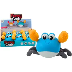 Aufziehbares Badespielzeug „Crab Walks Swims“ in Blau