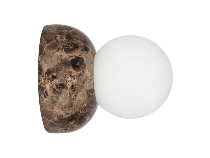 Globen Lighting Applique murale/Plafonnier Torrano 13 cm Marron