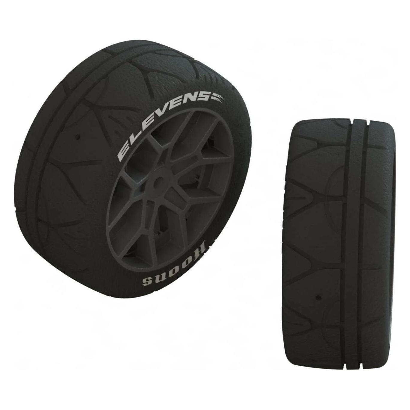 Arrma dboots elevens 35/085 2.4 white tire set (1 pair) (ARA550093)