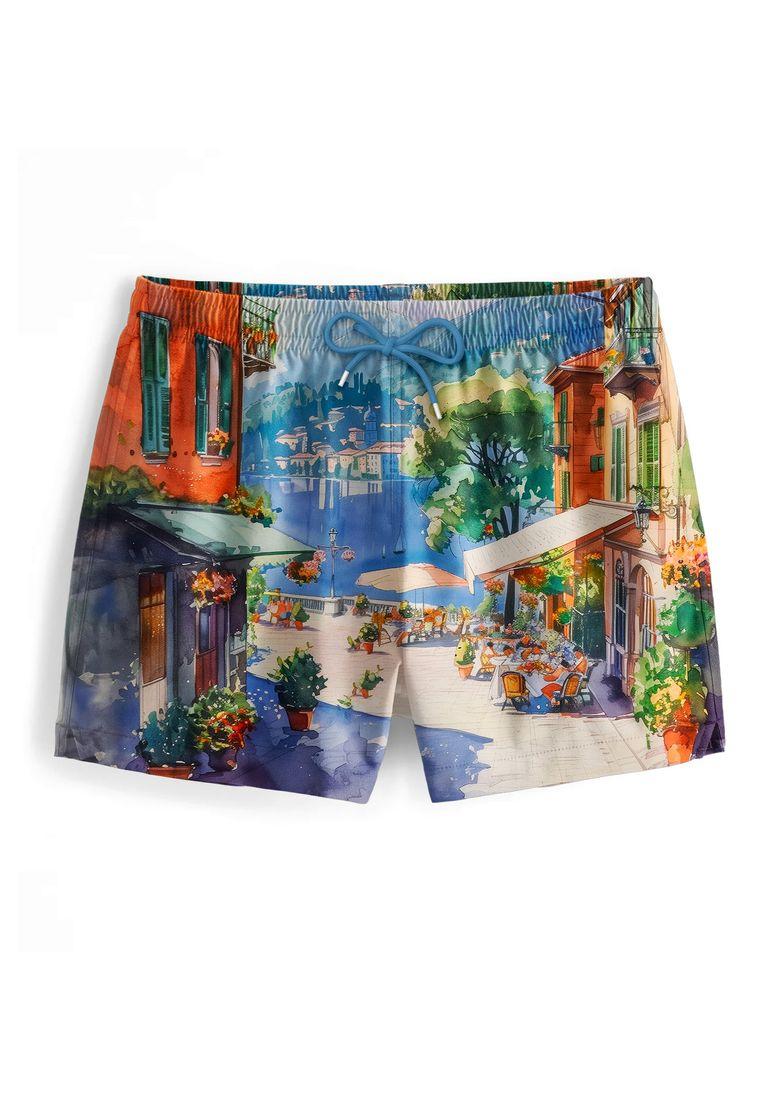 "Lake Como" Zwemshorts