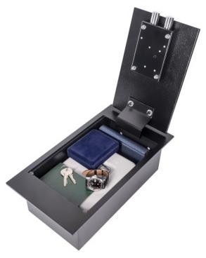 Brihard Robuuste vloerput met sleutelvergrendeling, 2 mm wanddikte