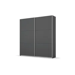 Schwebetürenschrank  Acton , grau , Maße (cm): B: 175 H: 59