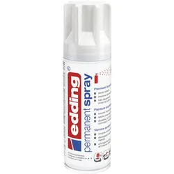 edding Acrylspray Permanent Spray Verkehrsweiß Matt