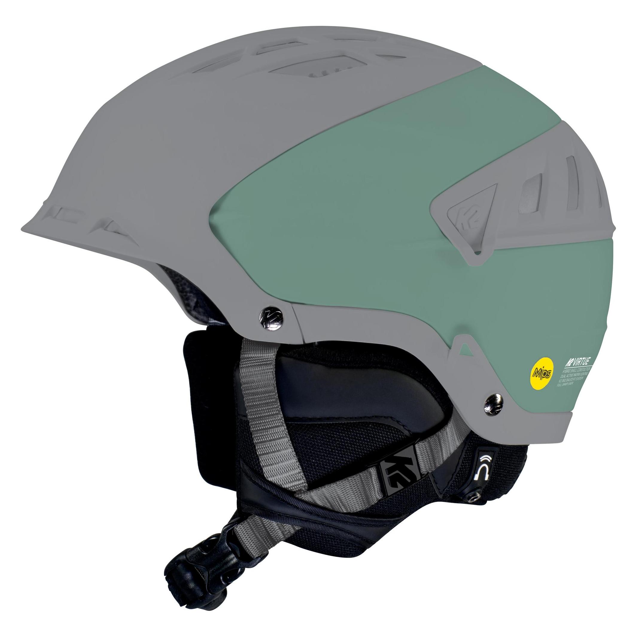 K2 VIRTUE MIPS Damenhelm perlgrau (55 - 59 cm) (61148230)