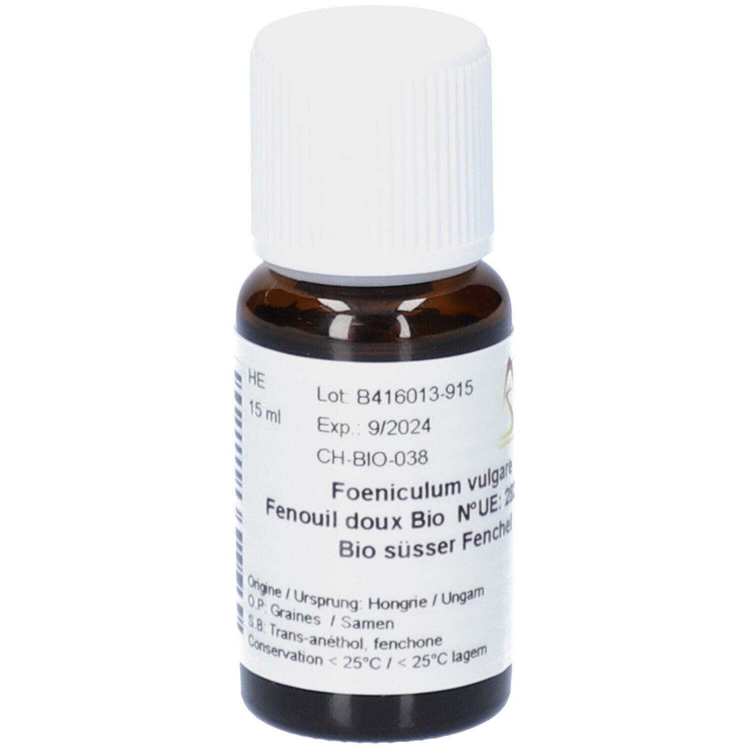 Aromasan süsser Fenchel Äth/Öl Bio 15 ml Ätherisches Öl