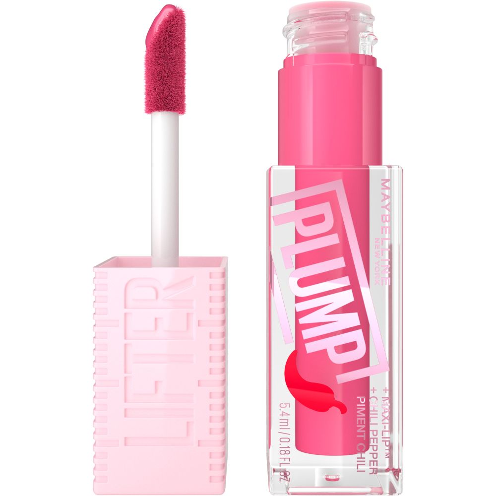 Maybelline Lifter Plump Lip Plumping Gloss Makeup 5,4mL 003 Pink Sting