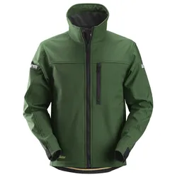 Snickers AllroundWork, Softshell-Arbeitsjacke 9 waldgrün-schwarz