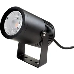 SG LEUCHTEN LED-Anbaustrahler 23W Konverter HOVDEN MAXI 630086 dimmbar 1LED schwarz 3000K weiß