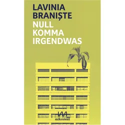 Null Komma Irgendwas, Belletristik von Lavinia Braniste